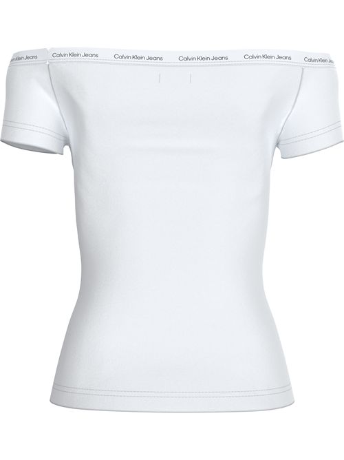 T-shirt CALVIN KLEIN | J20J223098YAF BIANCO